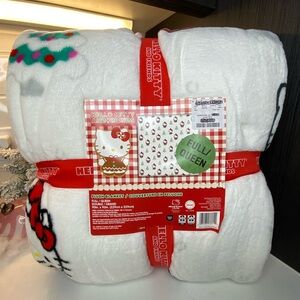 Hello Kitty Christmas Blanket